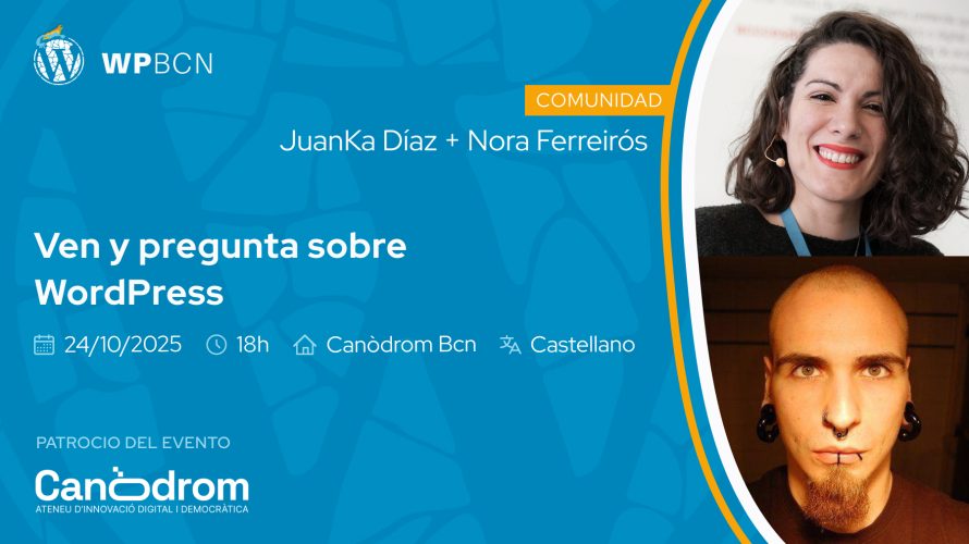Ven Y Pregunta Sobre Wordpress Octubre 2025